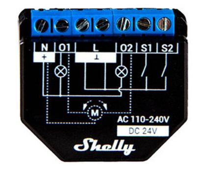 Czujnik inteligentny Shelly Inteligentny sterownik PLUS 2PM WiFI2